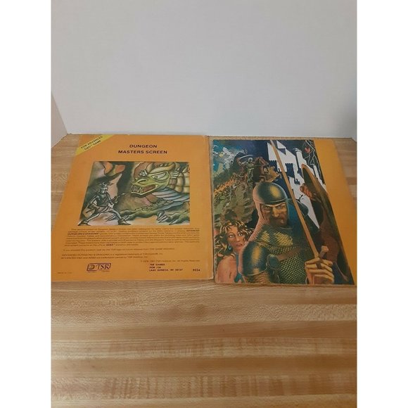 Advanced D&D Game Dungeon Masters Screen 5th+ printing